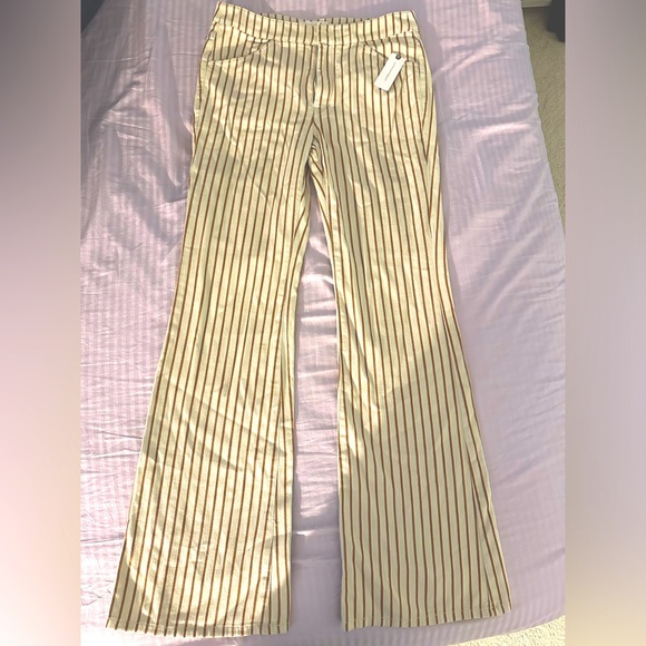 Anthropologie Kellie Stripes Pants NWT - Picture 6 of 8